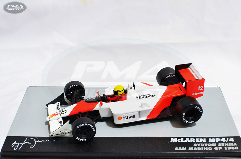 AYRTON SENNA 1988 MCLAREN MP4/4 1:43